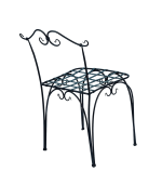 chaise en fer forgé – Image 2